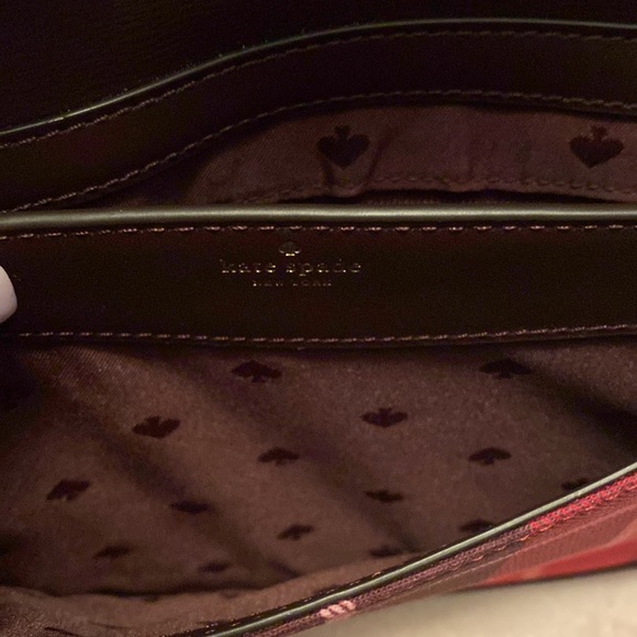NWOT Kate Spade Leila Plaid Crossbody & CC Wallet - Picture 8 of 14
